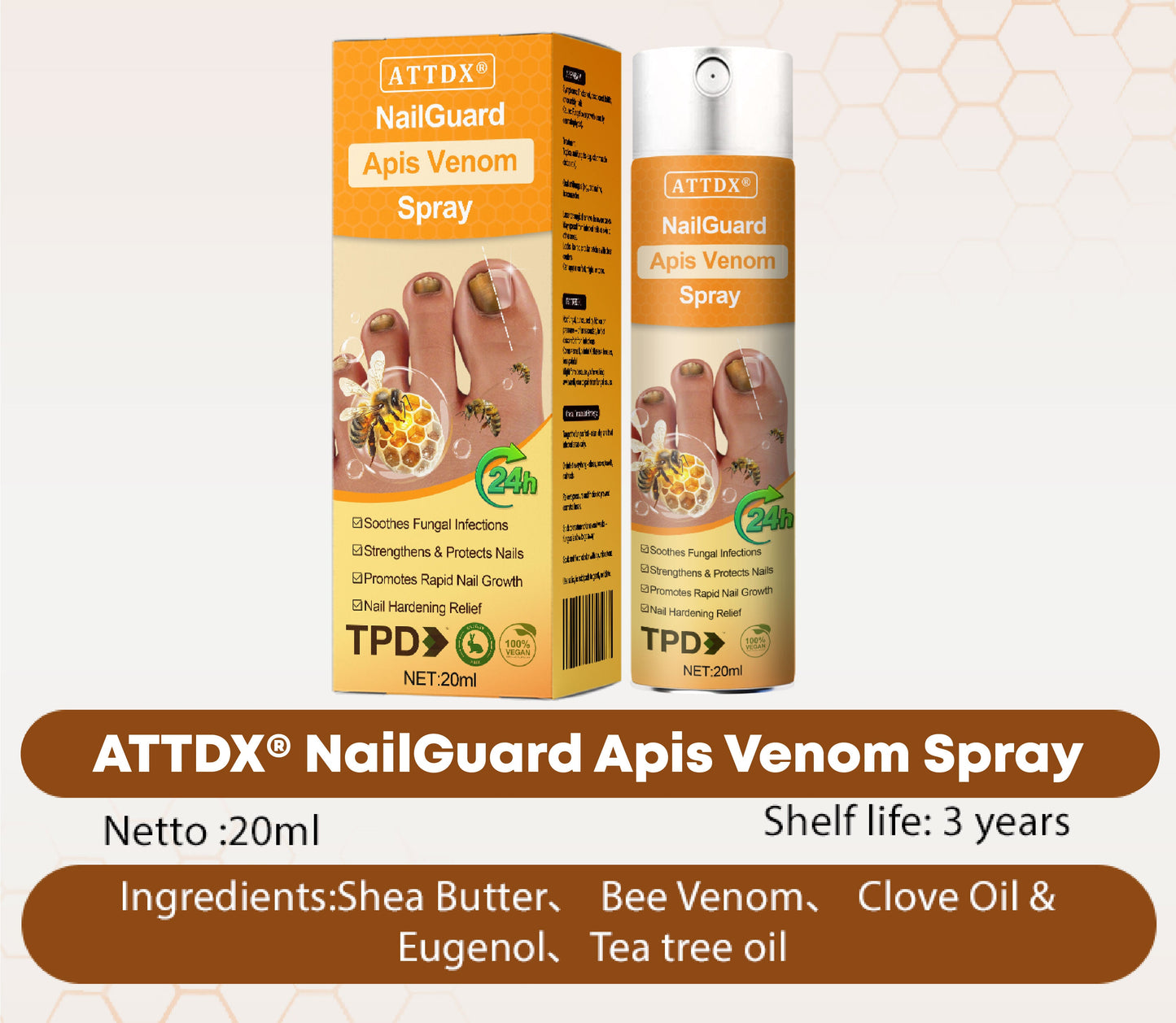 ATTDX® NailGuard Apis Venom Spray